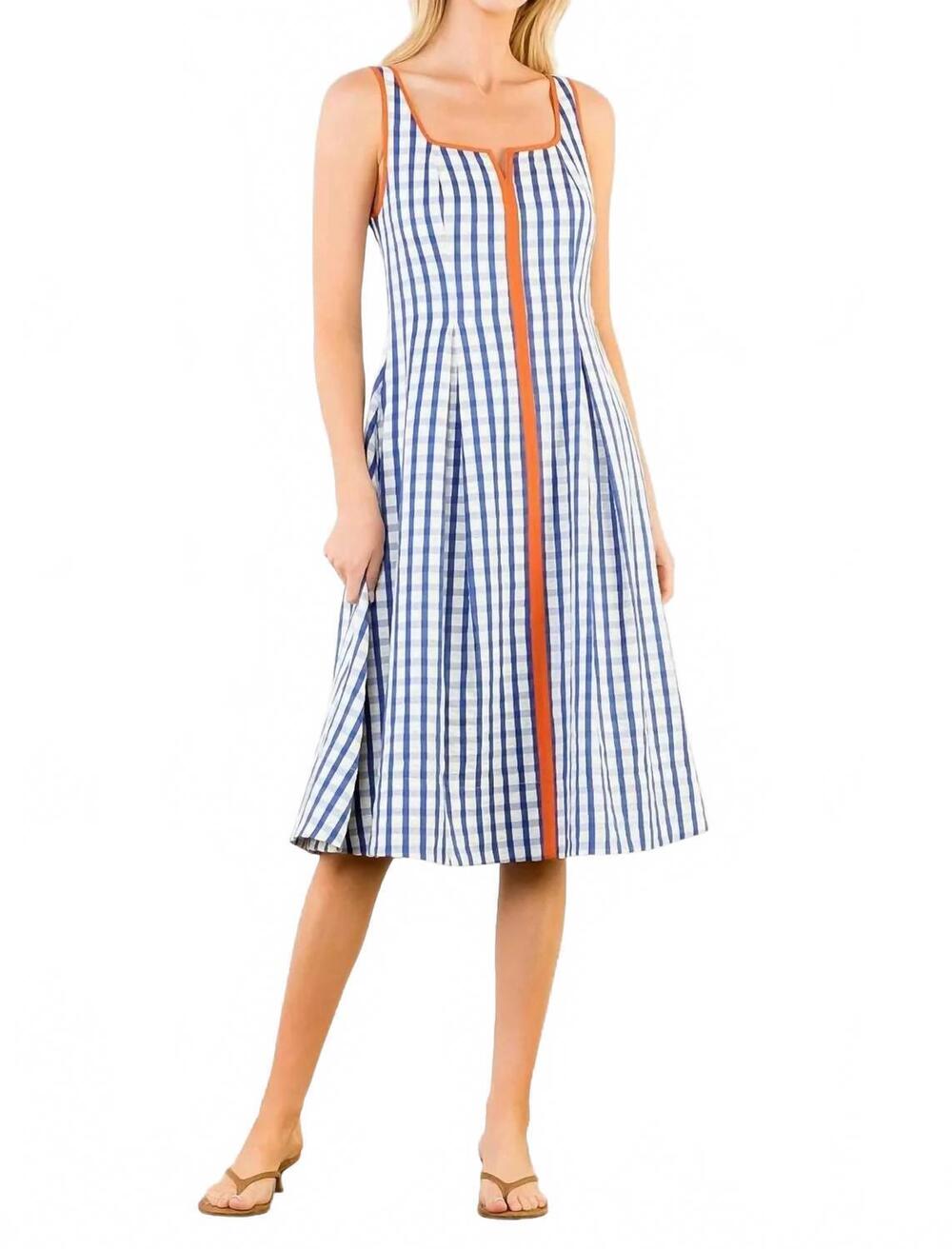 NEW THML blair midi dress in navy